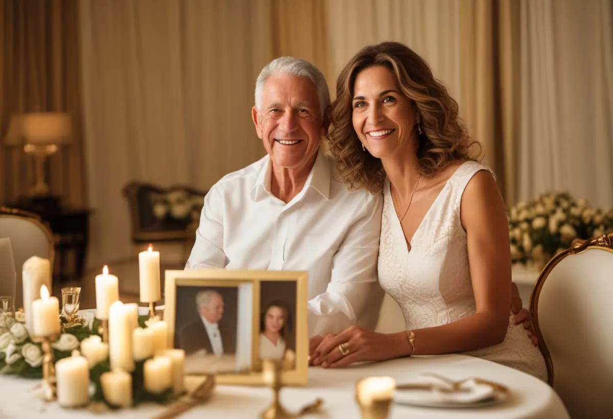 Bodas com experiências de fotos (ilustração gerada por IA)
